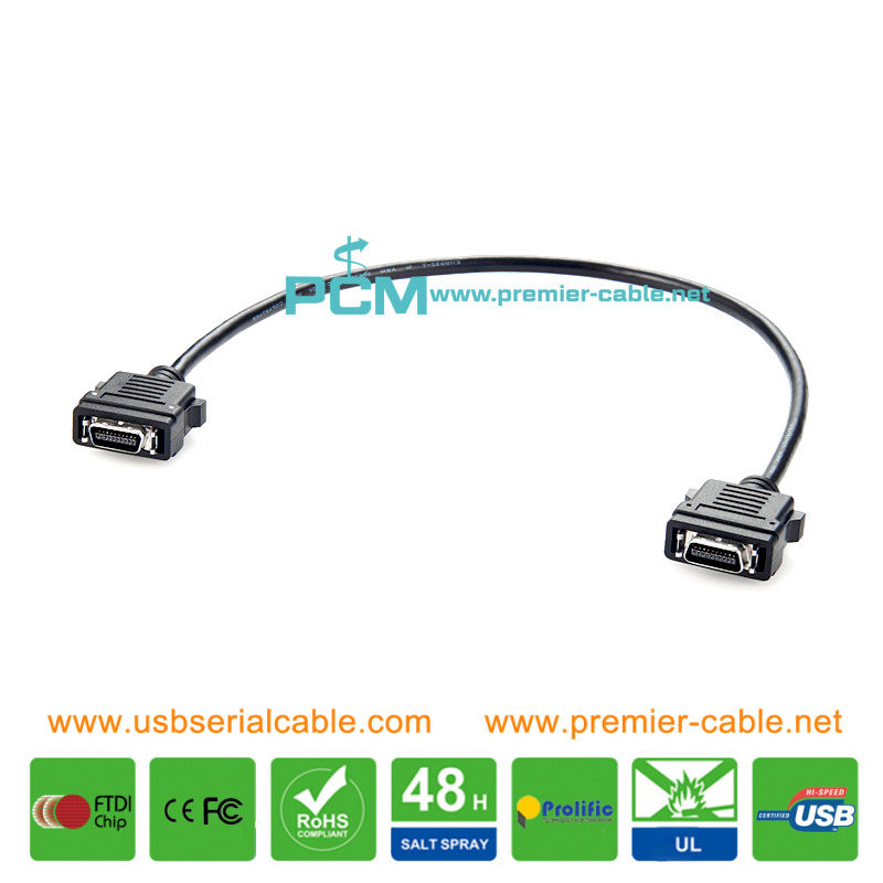 SCSI MDR 14 Pin to 20 Pin Servo Drive Slot Monitor Cable SCSI MDR 14 Pin to 20 Pin Servo Drive Slot Monitor Cable