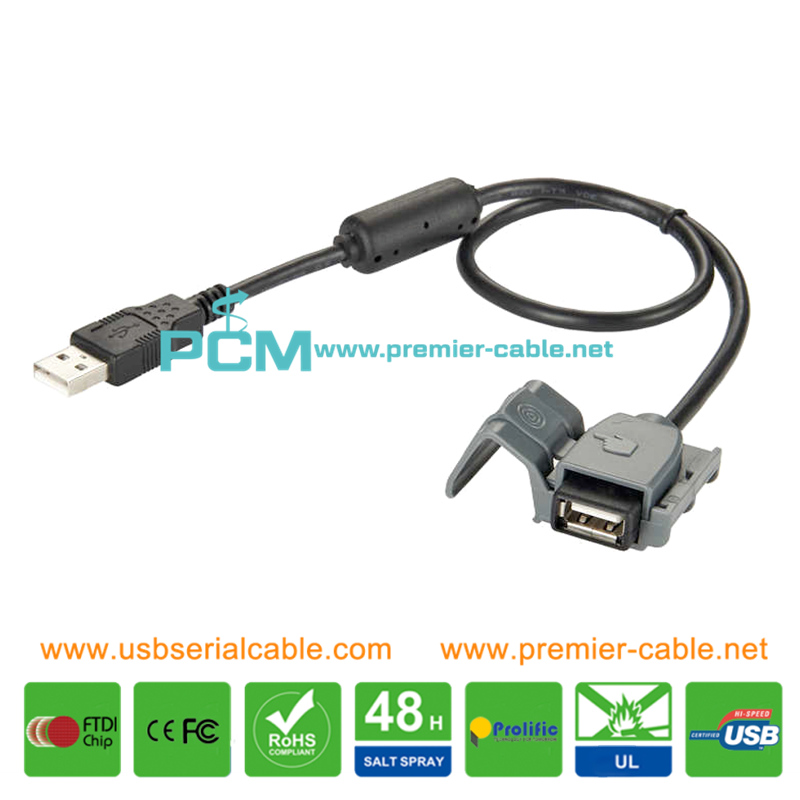 Fixed USB Data Medical Cable Assemblies