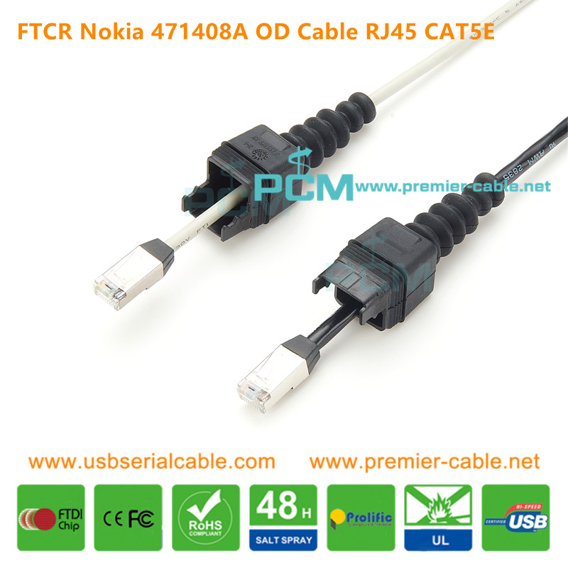 Nokia Airscale 471408A FTCR OD IP Cable RJ45 CAT5E 15m