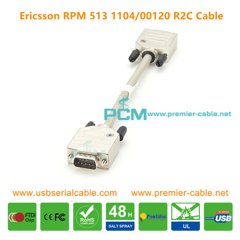 Ericsson RPM 513 1104/00120 Rbs6201 Rbs6601 Cable