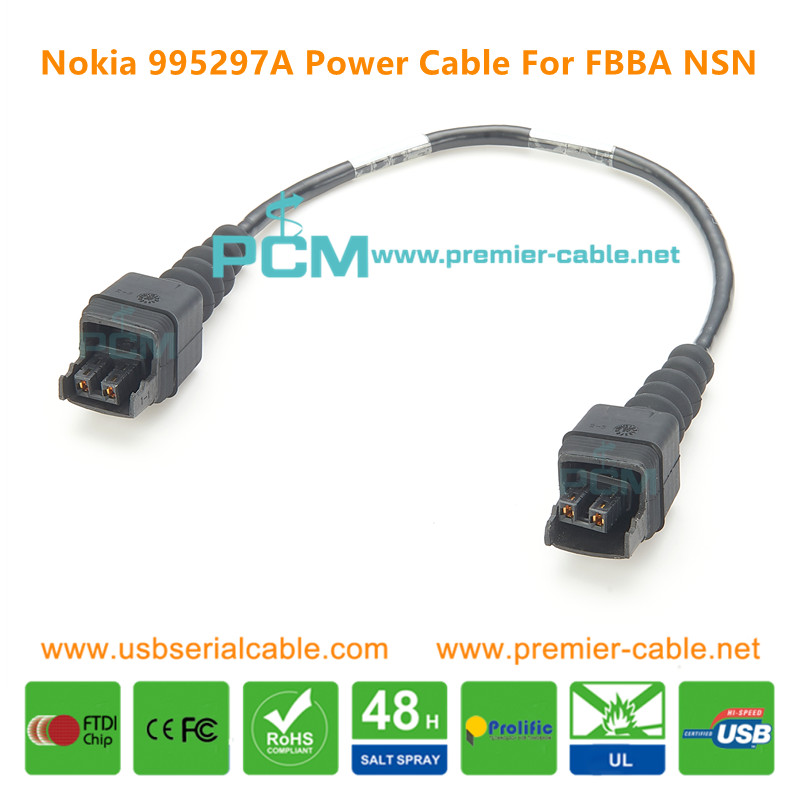 Nokia 995297A FBBA NSN Power Cable Nokia 995297A FBBA NSN Power Cable