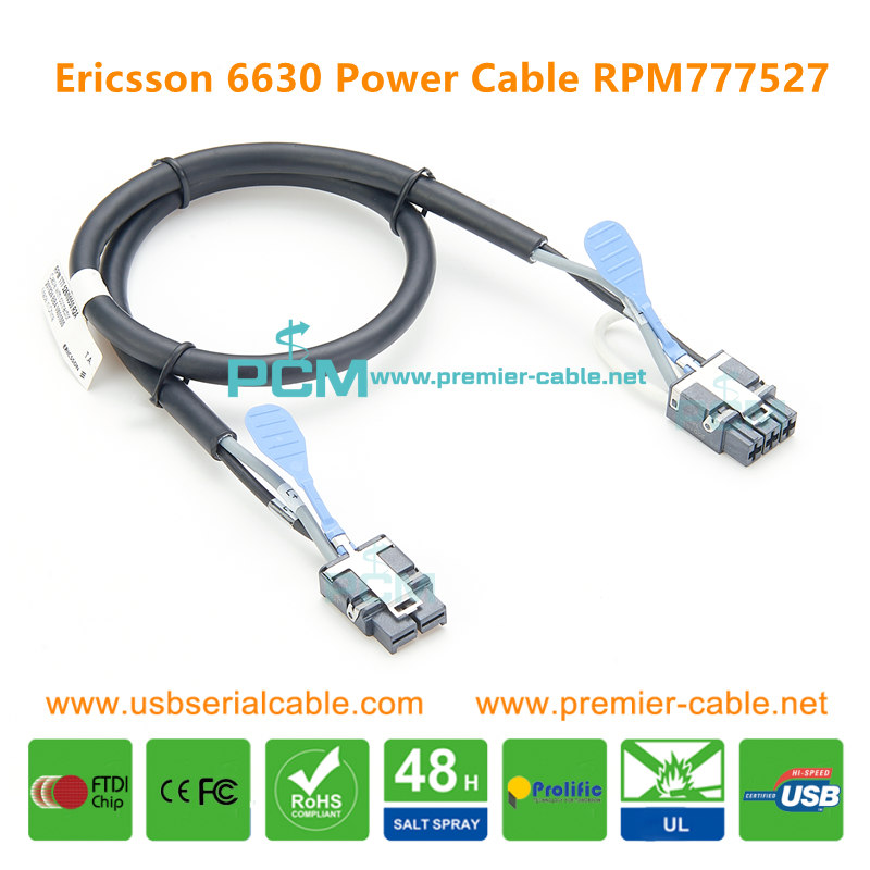 Ericsson Power Cable RPM 777528 777526 777527