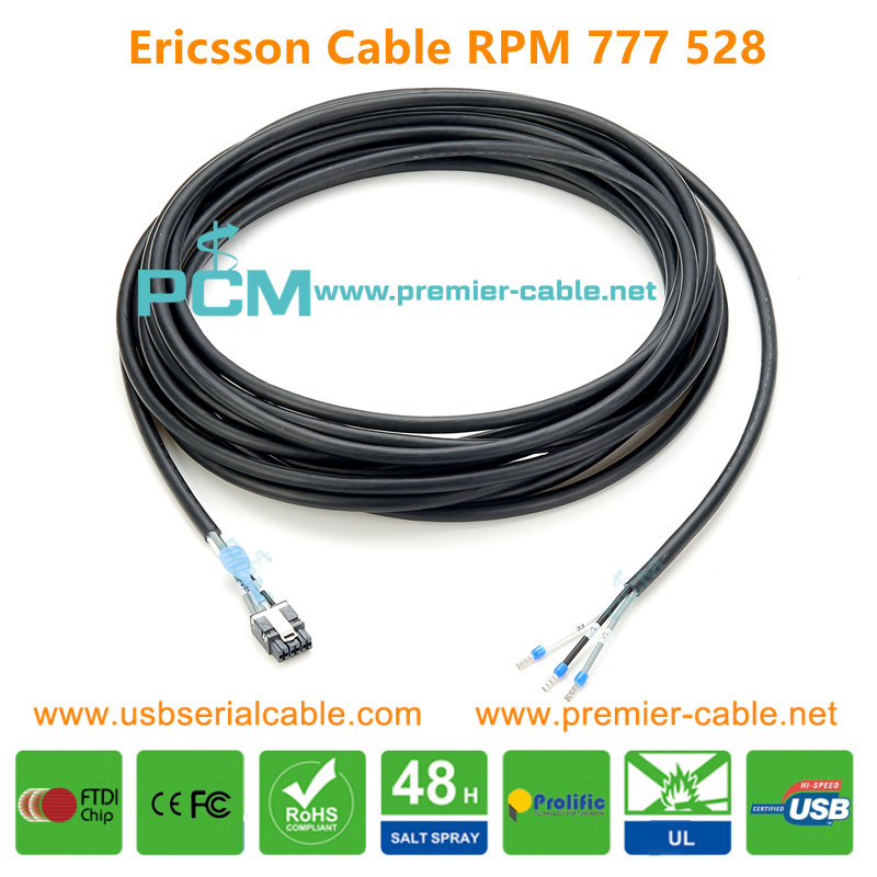 RPM 777528/02500 RPM777528/01500 Ericsson Industrial Telecommunication Cable