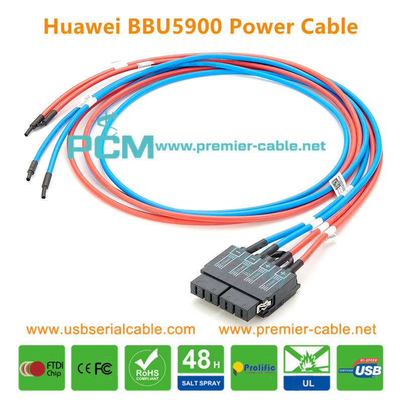 Huawei BBU5900 OLT Power Cable for 5G 04152214 04150302 04150930 04150076