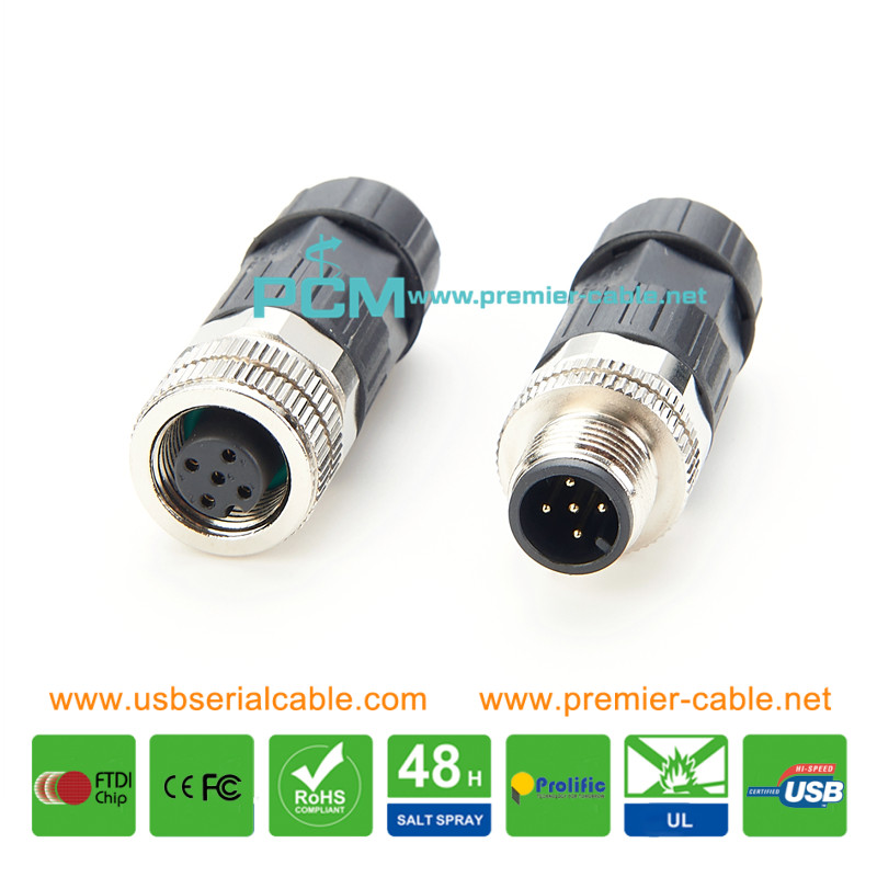 NMEA2000 M12 Drop Line Backbone Field Fit Connector for Simrad NMEA2000 M12 Drop Line Backbone Field Fit Connector for Simrad
