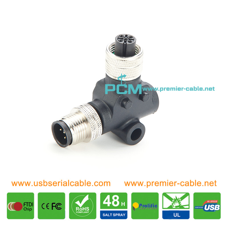 IP67 Marine NMEA2000 DeviceNet Micro-C Connector