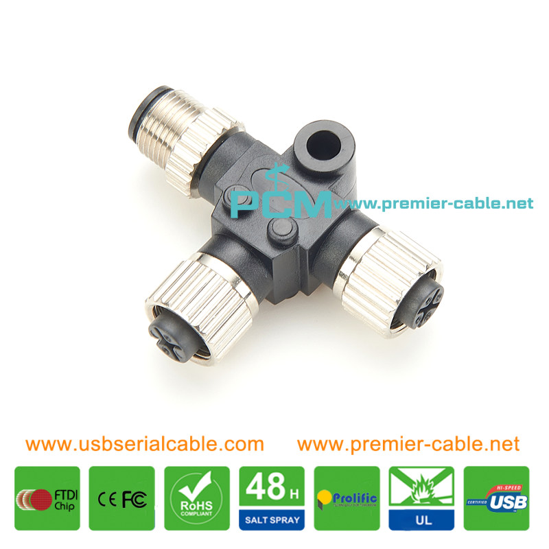 Yacht NMEA 2000 Micro-C Single Tee Connector for Garmin Lowrance