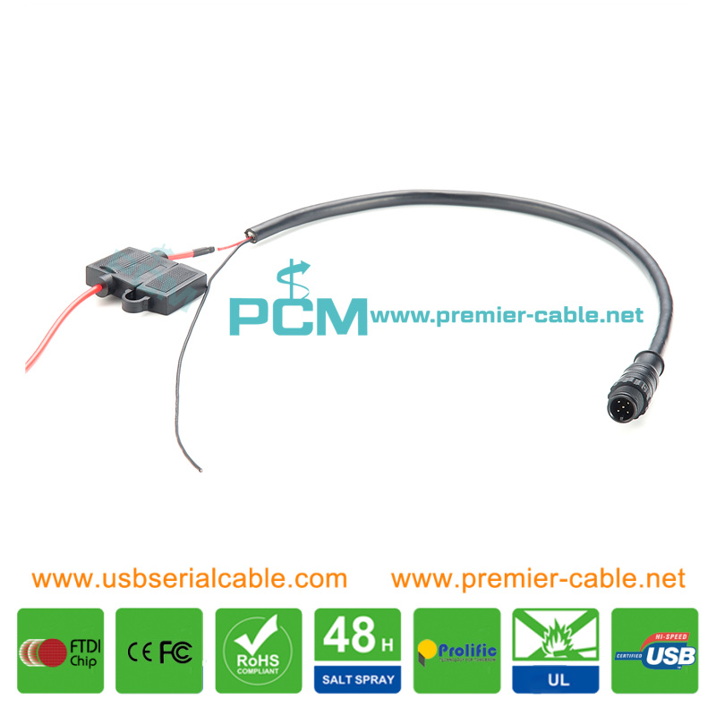 NMEA 2000 N2K Backbone Power Cable with Fuse