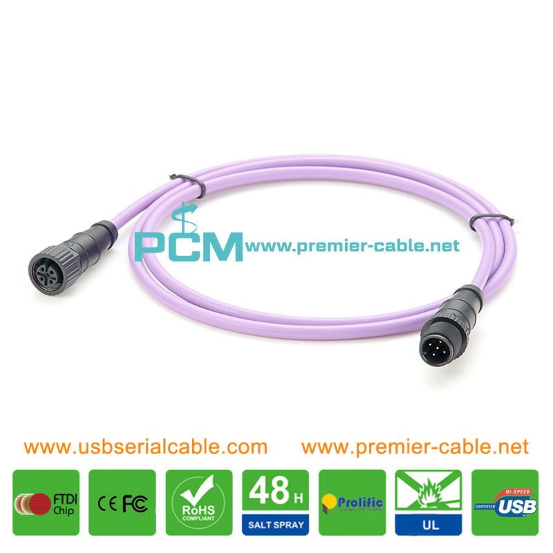 Sewage System Monitoring M8 M12 M16 Sensor Cable