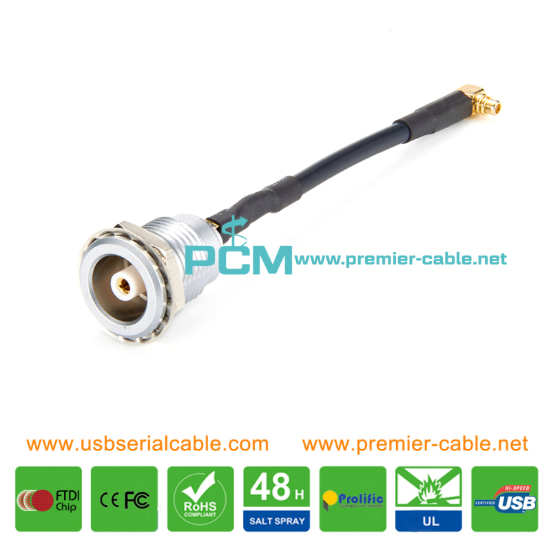 LEMO to SMA Coaxial Signal Cable