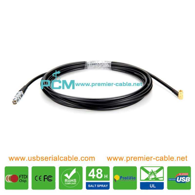 LEMO-00S 00 C5 SMA Cable for Ultrasonic Flaw Detector