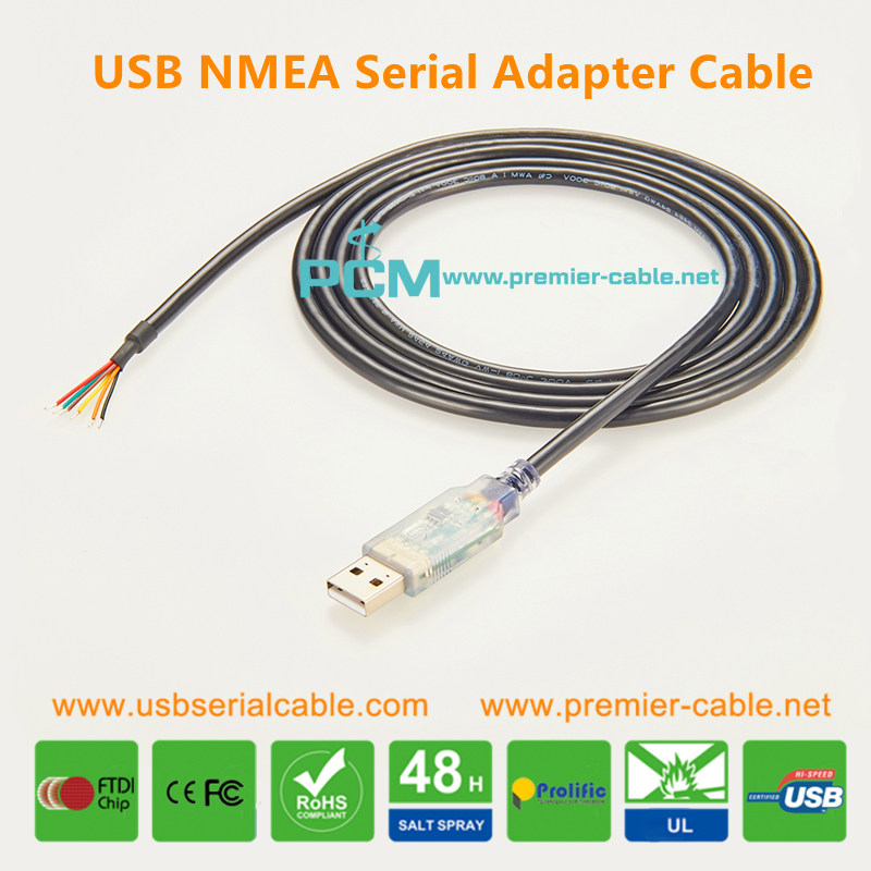 USB NMEA 0183 Serial Cable for Yatch Vessel