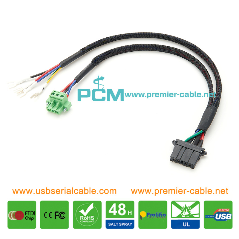 Automation Fanuc Servo Motor A06B-6134-K204 Power Cable