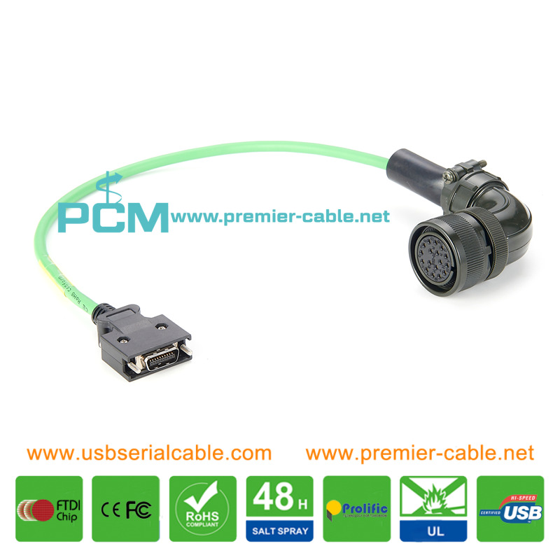  Standard DELTA Servo Motor Encoding Power Electrical Cable