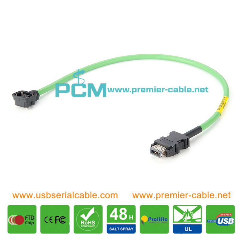 Mitsubishi Servo Motor Encoder Cable MR-J3ENCBL5M-A1-H