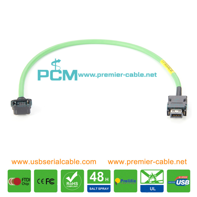 Mitsubishi Servo encode feedback cable cord 