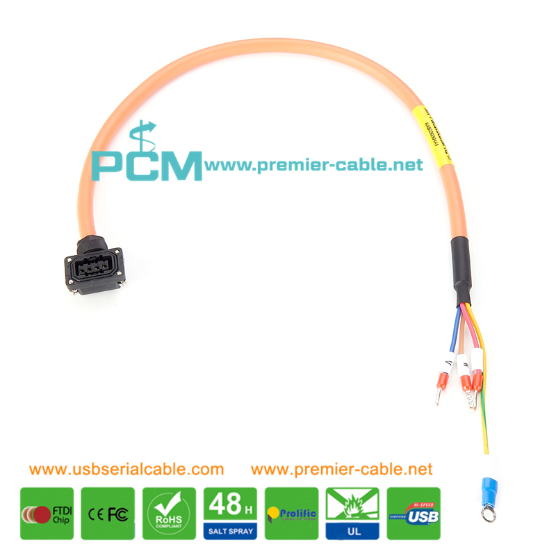 Mitsubishi Servo Power Cable MR-PWS1CBL3M-A1