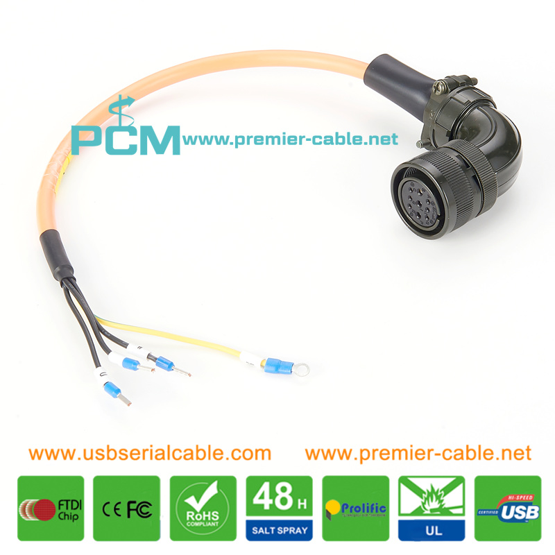 Industrial Delta Servo Motor Encoder Cable