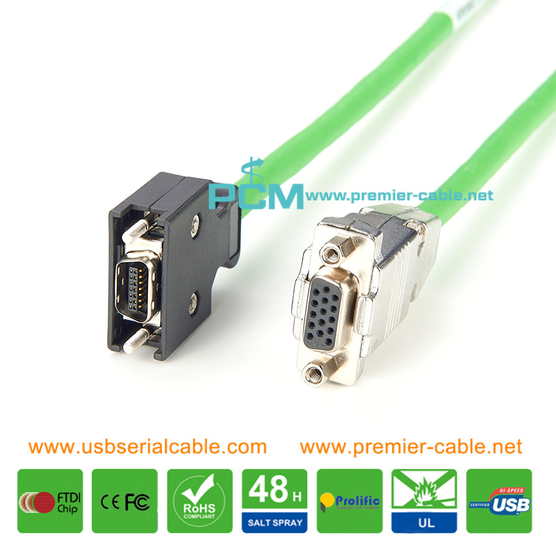 Siemens Motor Encoder Signal Cable 6FX3002-2DB20