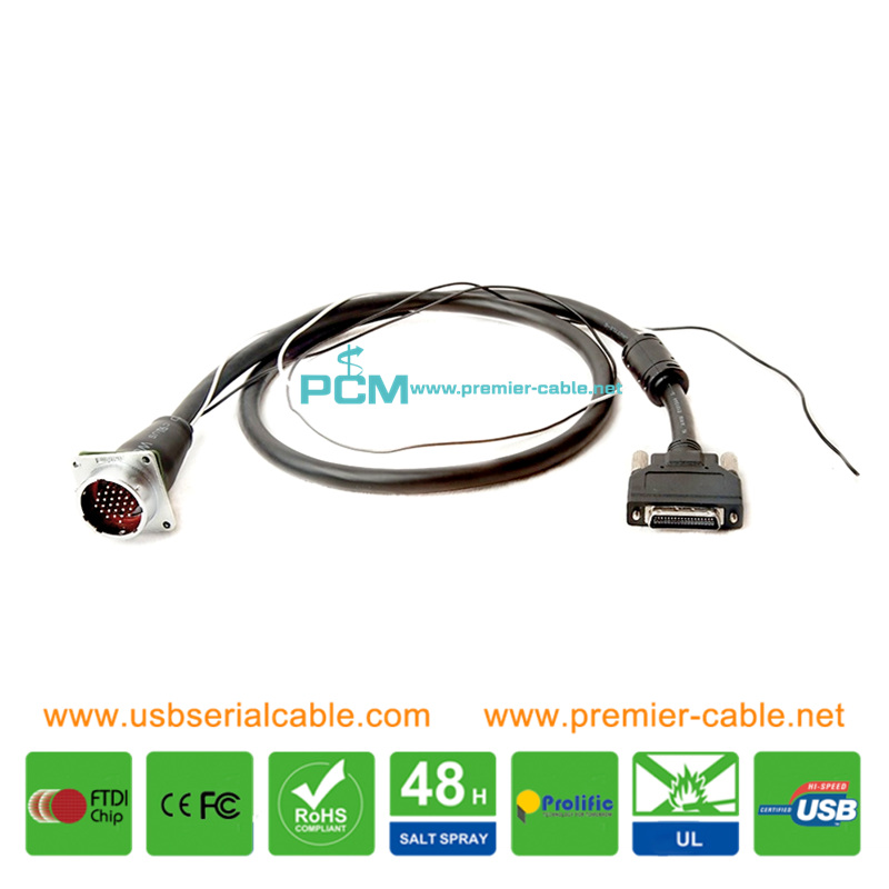 Hirose EIAJ 26 Pin Male to HPCN26 Camera Video Cable Hirose EIAJ 26 Pin Male to HPCN26 Camera Video Cable