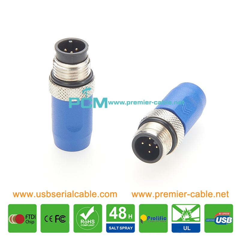 Marine NMEA Network Backbone Micro Male Resistor Metal Marine NMEA Network Backbone Micro Male Resistor Metal