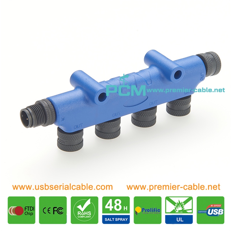 NMEA 2000 Multiport 4 Port Distribution Box N2K