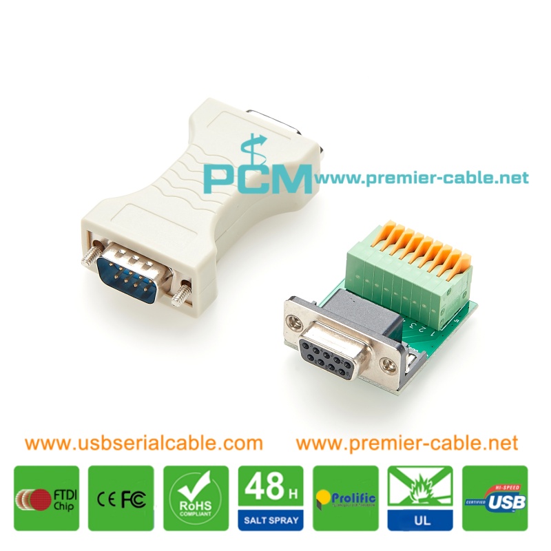 Industrial RS232 to RS422 Serial Converter