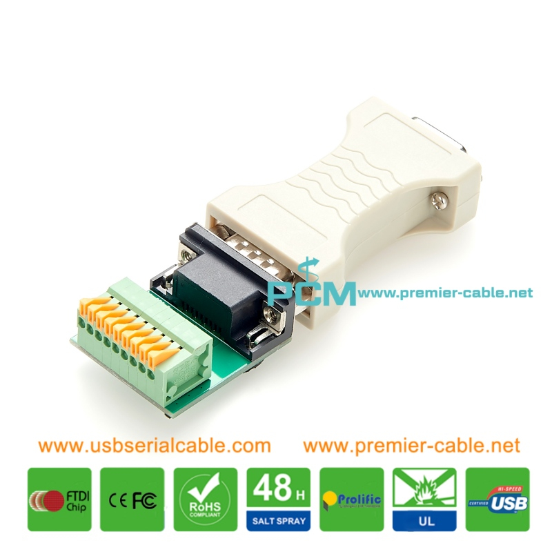 RS232 RS485 Serial Communication Data Converter Adapter 