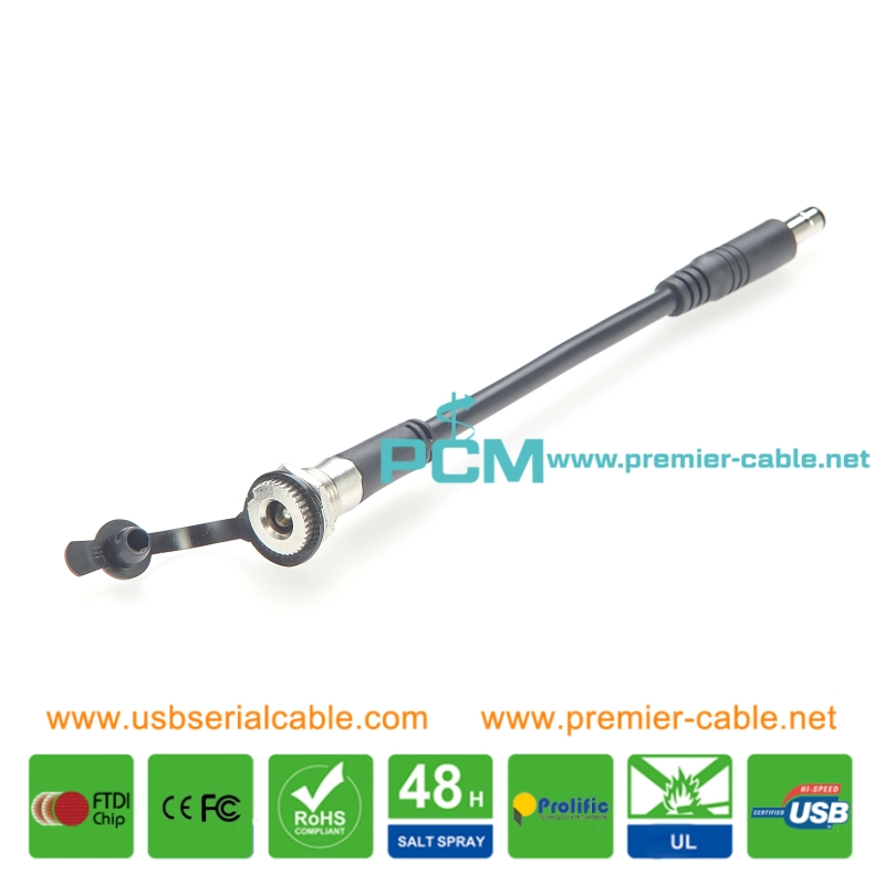 DC-099 Female DC Power Panel Mount Cable