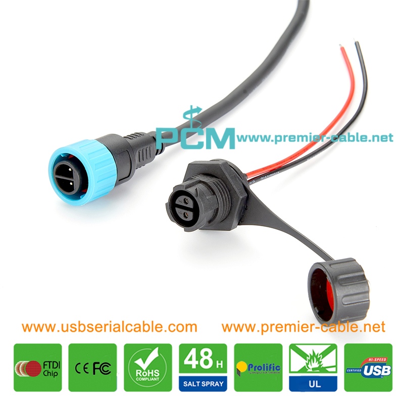 Outdoor IP68 Quick Connect LED Deck Light Cable