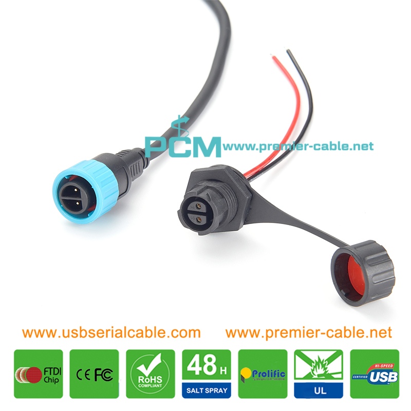 IP68 Waterproof Stage LED DMX Light Power Cable